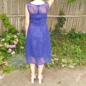 Blue Adrianna Papell dress